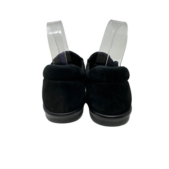 SAS Viva Black Suede Slip On Tripad Comfort Women's Shoes Size 8.5N - Picture 3 of 12